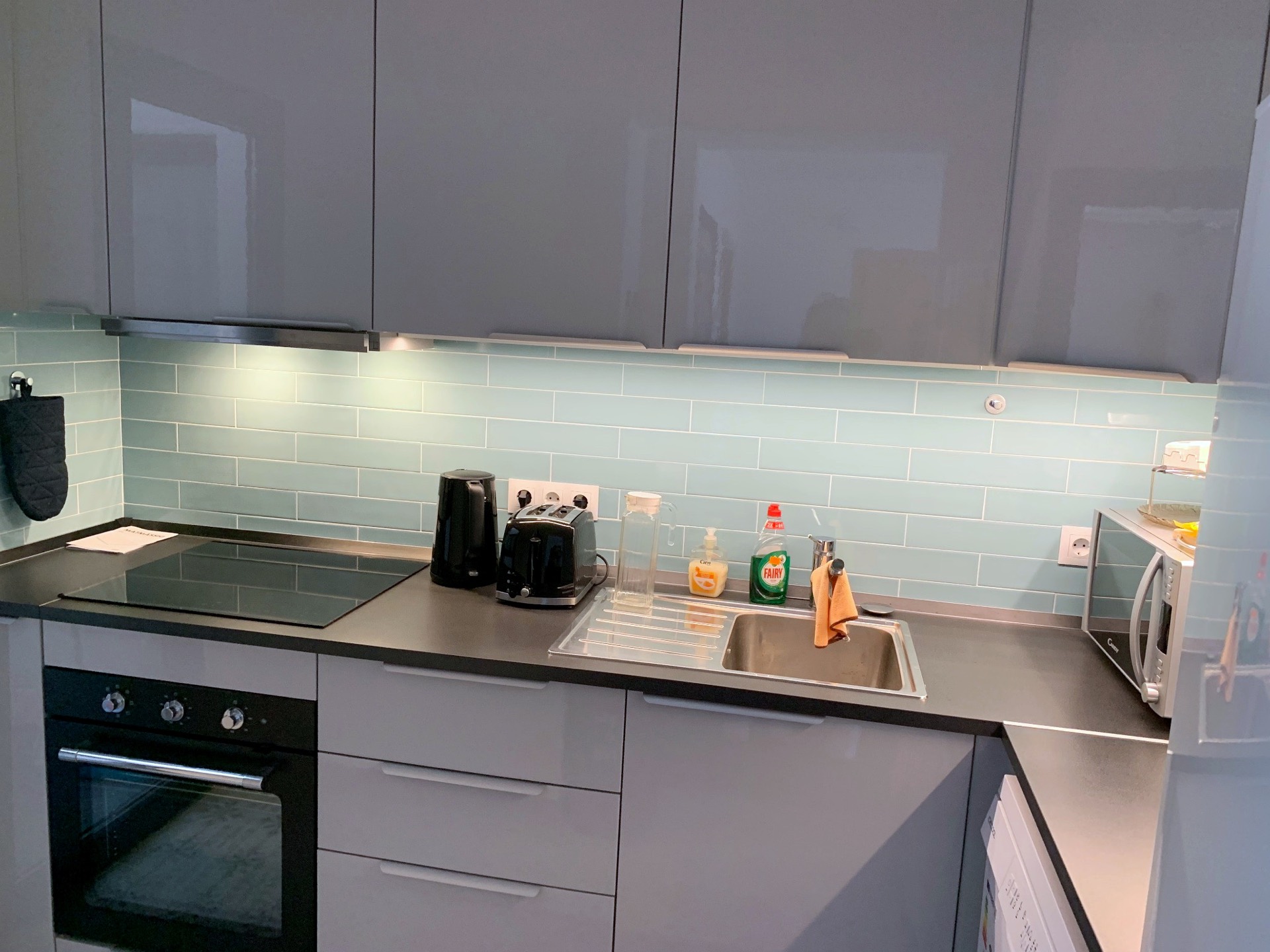 Modern fitted kitchen