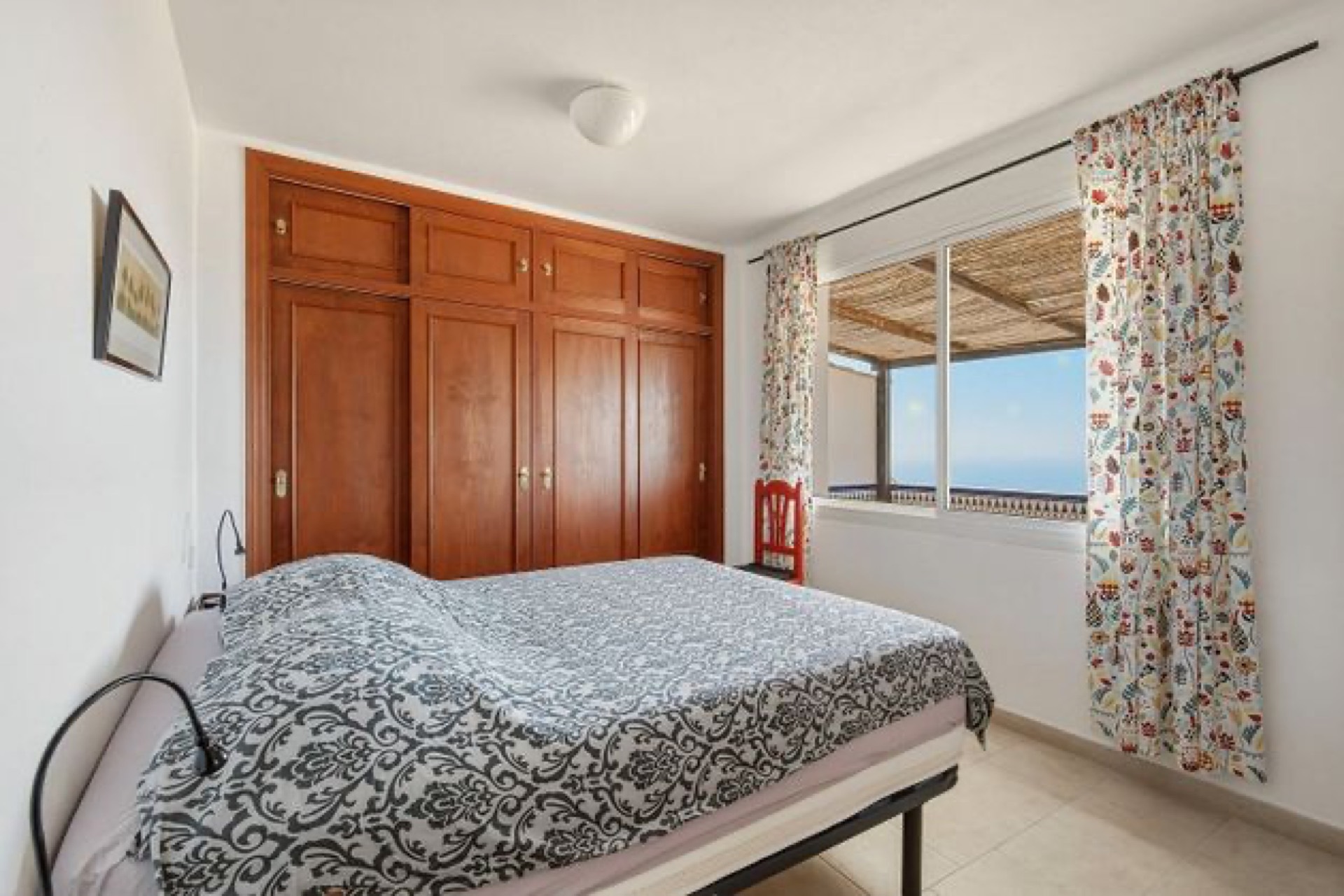 Main double bedroom with terrace access